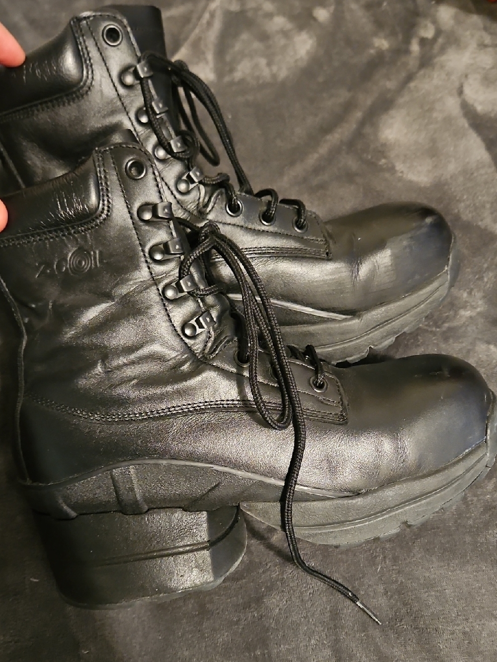 Z Coil Lace-Up Combat Boots